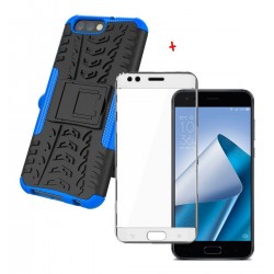 Carcasa Reforzada + Vidrio Full Asus Zenfone 4 Ze554kl (Entrega Inmediata)