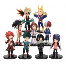 My Hero Academia Boku No Hero Colección 9 Figuras En Bolsa (Entrega Inmediata)