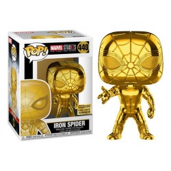 Marvel Studios Iron Spider Cromado Figura Funko Pop (Entrega Inmediata)