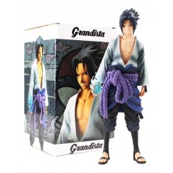 Naruto Grandista Shinobi Sasuke Uchiha Figura En Caja (Entrega Inmediata)