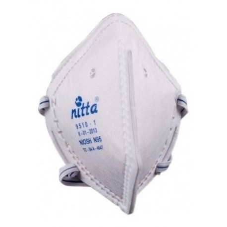 Tapabocas Nitta N95 Con Certificado Niosh Blanco (entrega (Entrega Inmediata)