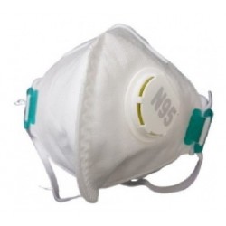 Unidad Tapabocas Mascarilla Niosh N95 Filtro Valvula ( (Entrega Inmediata)