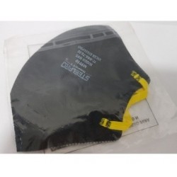 Paq X6un Tapabocas Mascarillas Negros Certificado N95 Niosh (Entrega Inmediata)
