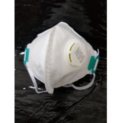 Cajax12 Tapabocas Mascarilla Apolo Niosh N95 Filtro Valvula (Entrega Inmediata)