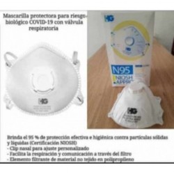 Tapabocas N95 Niosh Caja De 15 Unidades (entrega Inmediata) (Entrega Inmediata)