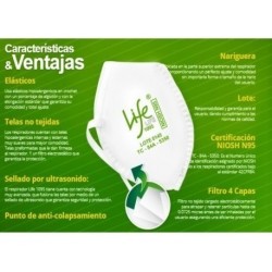 Tapabocas Respirador N95 Life 1095 Certificado Niosh ( (Entrega Inmediata)