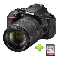 Nueva Camara Nikon D5600 +18-140 Mm Vr 24,2 Mpx + 32gb (Entrega Inmediata)