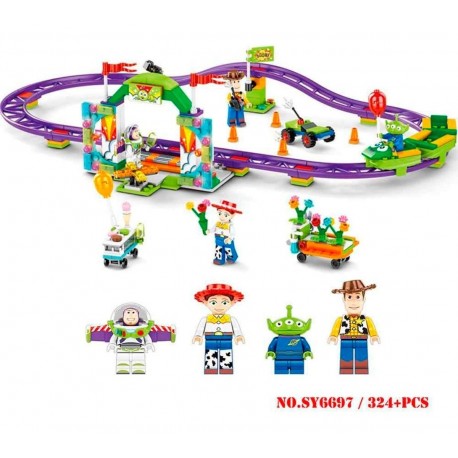 Armatodo Toy Story 4 Carnaval Montaña Rusa 324 Bloques Buzz (Entrega Inmediata)