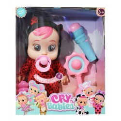 Muñeca Bebe Llorona Con 4 Sonidos , Microfono Y Juguete (Entrega Inmediata)