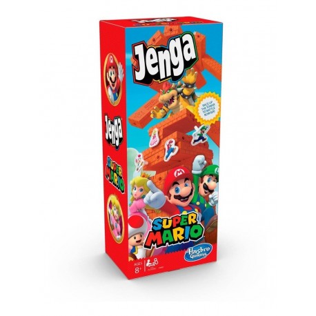 Jenga Super Mario Bros Hasbro Gaming Juego Mesa E9487 (Entrega Inmediata)