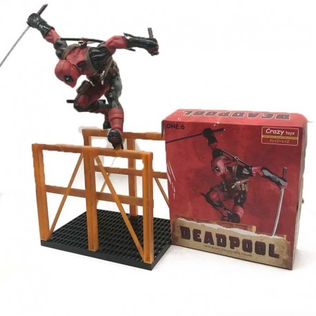 Figura Deadpool Crazy Toys Escala 1/6 Marvel (Entrega Inmediata)