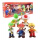 Figura Mario Musico Set X5 Video Juego + Obsequio (Entrega Inmediata)