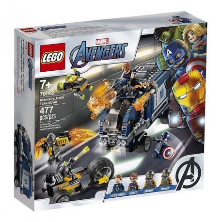 Lego Súper Héroes-avengers Truck (Entrega Inmediata)