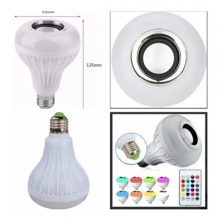 Bombillo Parlante Bluetooth Colores (Entrega Inmediata)