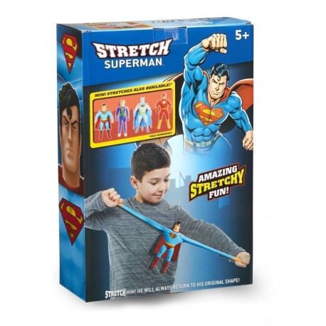 Juguete Stretch Armstrong Superman Figura Elástica Grande (Entrega Inmediata)