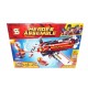 Pistola Dardos Spiderman Ironman Bloques De Construcción (Entrega Inmediata)