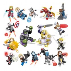Avengers End Game Set X 16 Figuras Thanos + Obsequio (Entrega Inmediata)
