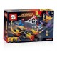 Figura Mini Ghost Rider Y Spiderman 248 Piezas (Entrega Inmediata)