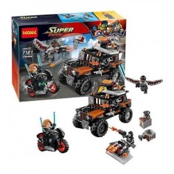 Figura Mini Black Widow Y Falcon Bloques De Construcción (Entrega Inmediata)
