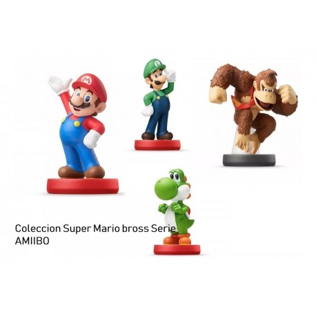 Set De 4 Figuras Coleccionables Super Mario Bros (9cm Aprox) (Entrega Inmediata)