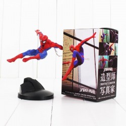 Figura Spider Man Marvel Vengadores En Pvc 18 Cm + Base (Entrega Inmediata)