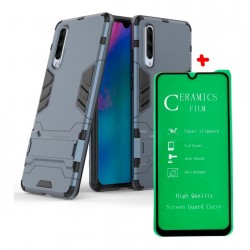 Funda Antigolpes + Vidrio 5d Full Xiaomi Mi A3 (Entrega Inmediata)
