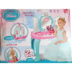 Tocador Piano Musical Para Princesas Con Silla Y Accesorios (Entrega Inmediata)