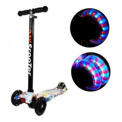 Monopatin Patineta Scooter Para Niña Con Luz En Las Ruedas (Entrega Inmediata)
