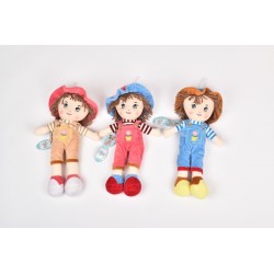Muñeca De Trapo 35cm En Diferentes Colores 2206a (Entrega Inmediata)