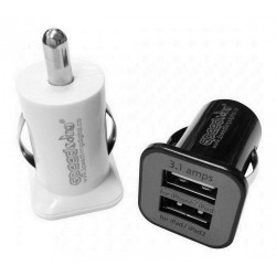 Cargador Adaptador Cigarrera Carro X2 Usb 3.1 Amp Sg-12c (Entrega Inmediata)