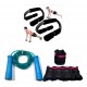Tobilleras 10lb (5lb C/u) + Lazo + Soporte Push Up (Entrega Inmediata)
