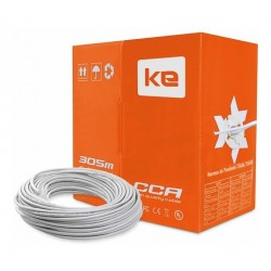Cable De Red Utp Cat. 6 Para Interior Miokee, Caja 305 Mts. (Entrega Inmediata)