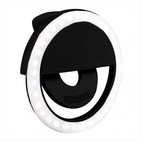 Aro De Luz Recargable Usb Para Celular / Selfie Ring 36 Led (Entrega Inmediata)