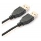 Cable Extensión Usb Macho / Macho De 3 Metros - Negro (Entrega Inmediata)