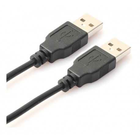 Cable Extensión Usb Macho / Macho De 3 Metros - Negro (Entrega Inmediata)