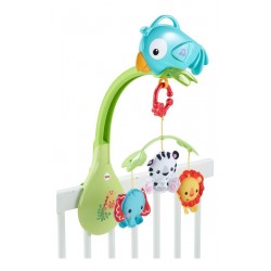 Fisher Price Móvil Musical 3 En 1 Rainforest Bebe Niño (Entrega Inmediata)