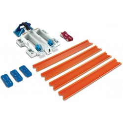 Lanzador 2 Carriles Pista Autos Hotwheels Track Builder (Entrega Inmediata)