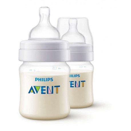 Tetero Biberon 4 Oz 125ml Avent Classic+ X2 Recien Nacidos (Entrega Inmediata)