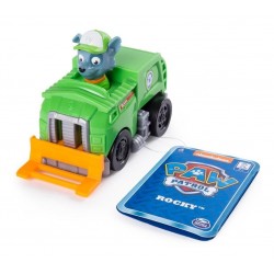 Auto Vehículo Paw Patrol Rescue Racers Tractor Rocky (Entrega Inmediata)