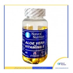 Aloe Vera Y Vitamina E Facial 60 Twis Caps Natural Nutrition (Entrega Inmediata)