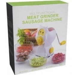 Mini Molino De Carne Manual, Cortador En Acero Inoxidable. (Entrega Inmediata)