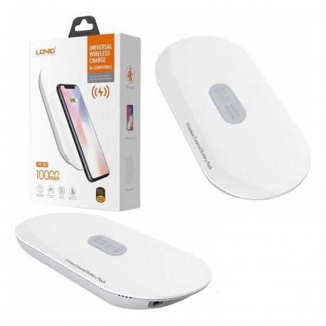 Power Bank Ldnio Pw1003 Con Carga Inalambrica Qi 10000 Mah (Entrega Inmediata)