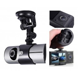 Camara Dvr R300 Doble Lente Para Carro Full Hd Sensor Y Gps (Entrega Inmediata)