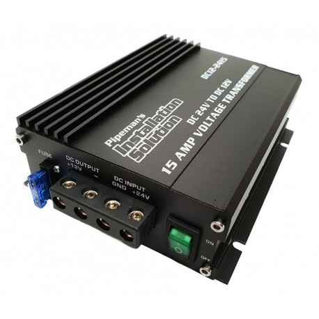 Convertidor Transformador De 24v Dc A 12v Dc 15 Amperios (Entrega Inmediata)