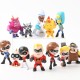 Los Increibles Coleccion Pelicula Infantil Set X 12 Figuras (Entrega Inmediata)