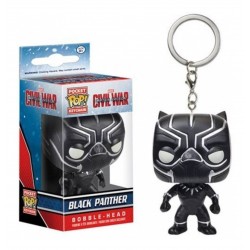 Funko Pop Pantera Negra Black Panter Marvel Llavero Original (Entrega Inmediata)