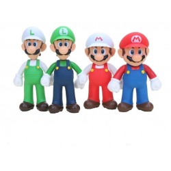 Super Mario Bros Figuras Banpresto Mario Fuego Luigi Fuego (Entrega Inmediata)