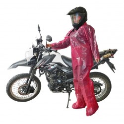 Impermeable Desechable Para Moto Bicicleta De Tres Piezas (Entrega Inmediata)