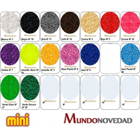 Tubitos Hama Beads Mini 2.5mm Bolsa X 700 Hamas Perler (Entrega Inmediata)