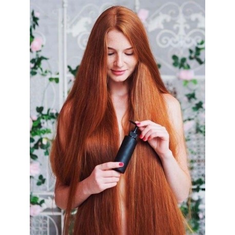 Extensiones De Cabello Seminatural Largo Cobrizo (Entrega Inmediata)